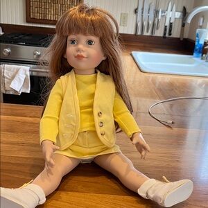 Yellow Doll with Vest